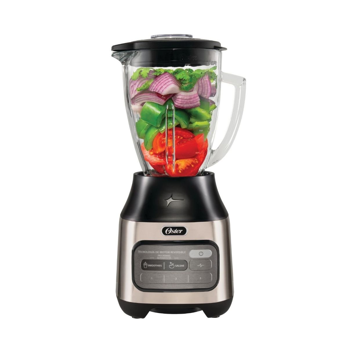 OSTER - Licuadora con Tecnología Reversible 15L Oster BLSTPEG-NRT Gris