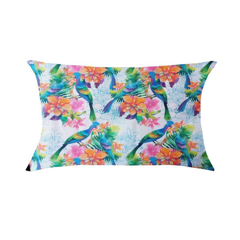 GENERICO - Funda Cojín De Verano Exterior Faisanes 50 x 30