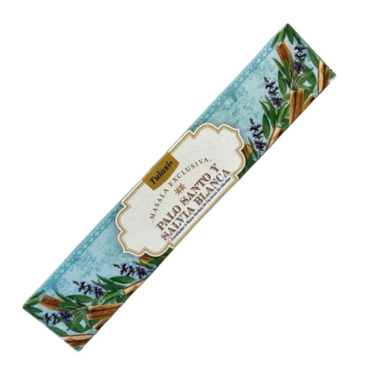 GENERICO - Incienso Tulasi Palo Santo & Salvia  Limpieza Energética