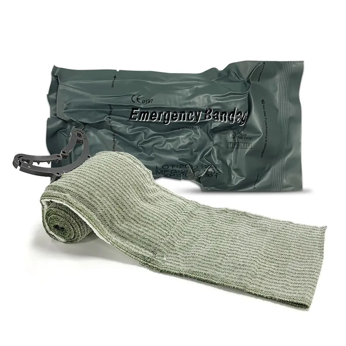 GENERICO - Vendaje  hemostático para IFAK  primeros  auxilios 4 pulgadas