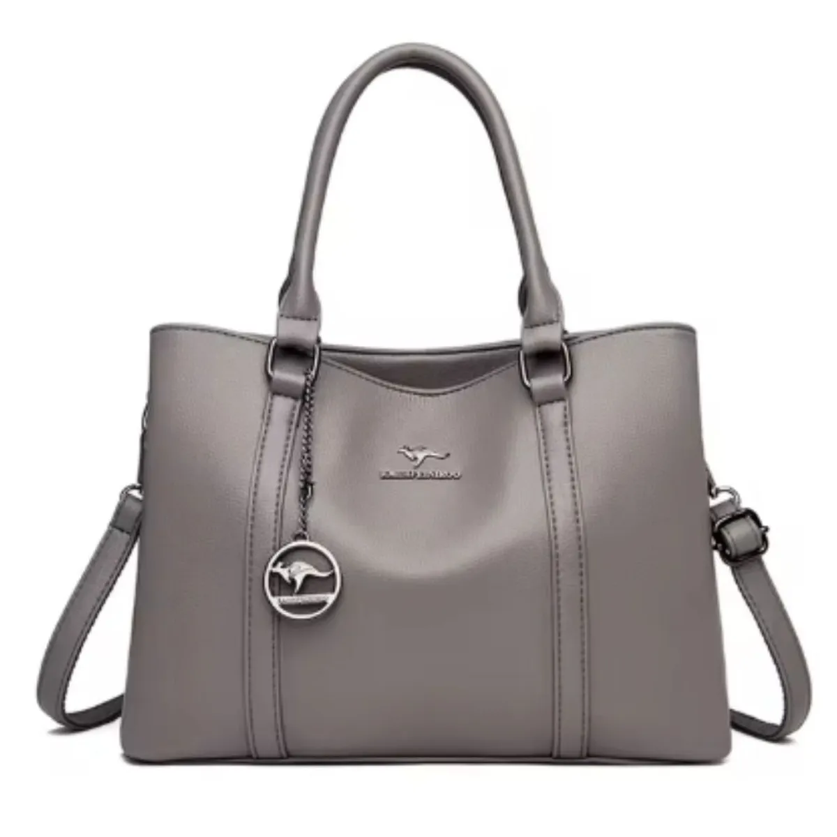 GENERICO - Bolsos cruzados de cuero PU color MORADO Elegante