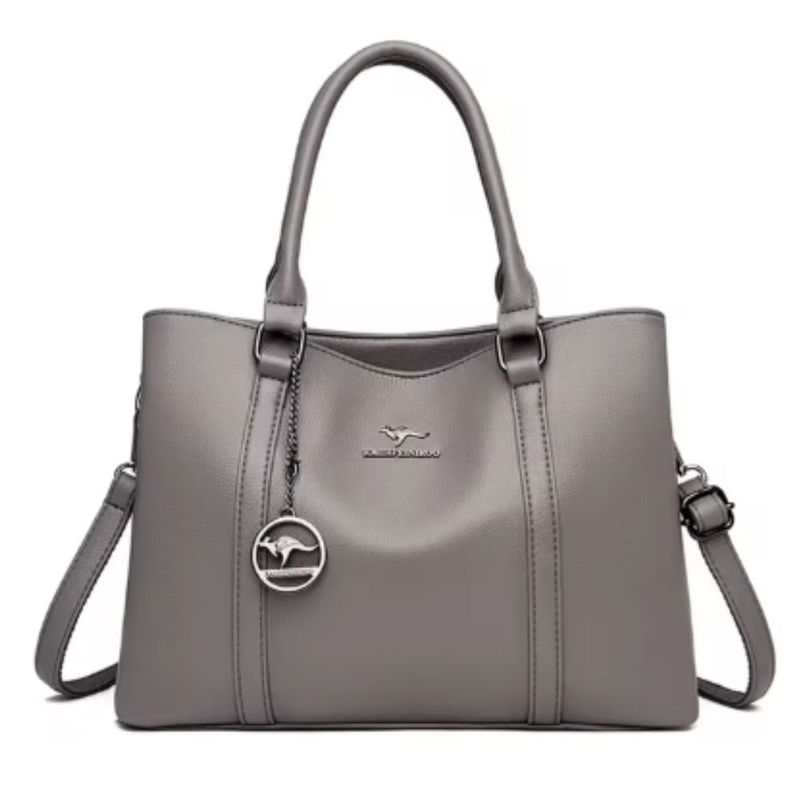 GENERICO - Bolsos cruzados de cuero PU color MORADO Elegante