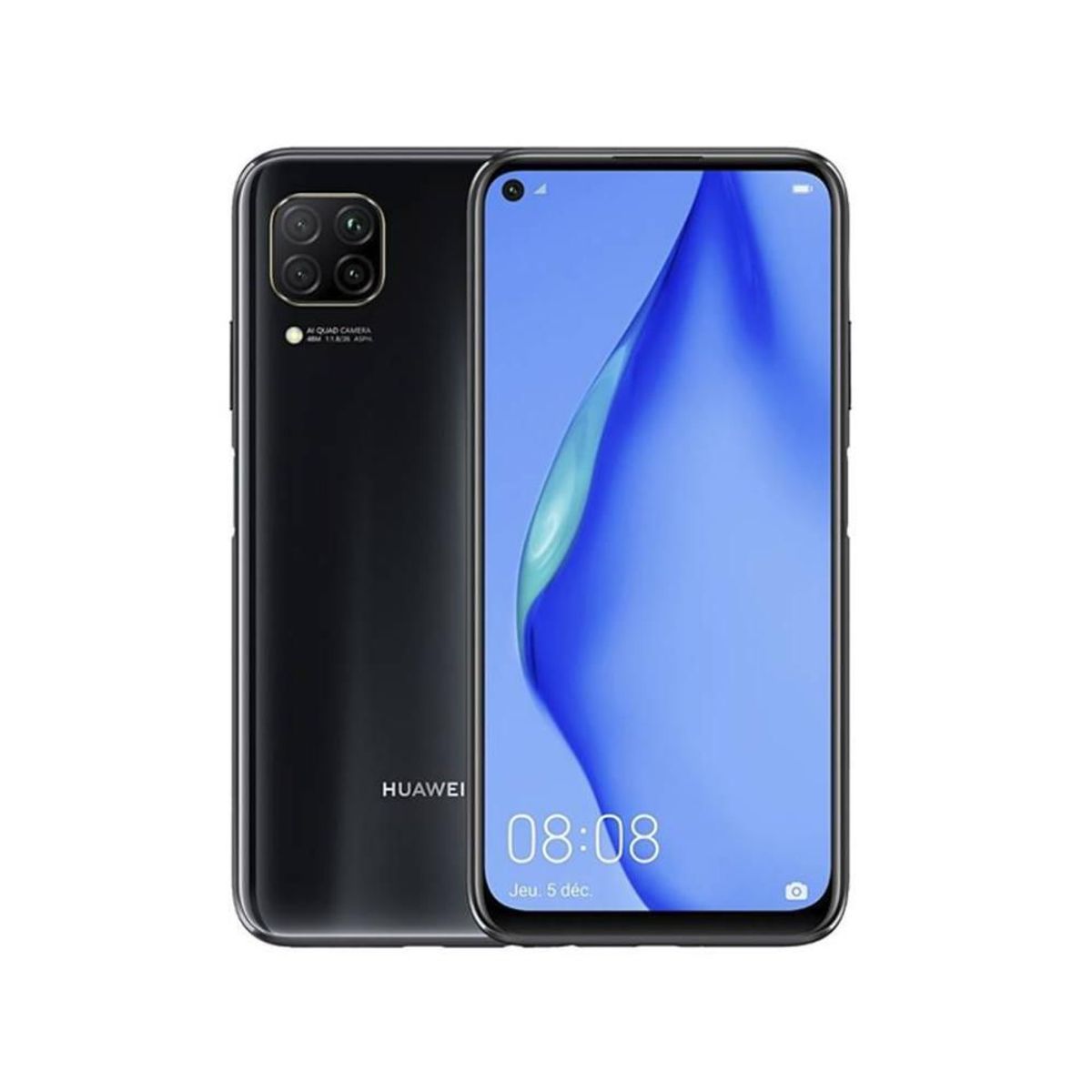 HUAWEI - Celular Huawei P40 Lite Dual SIM ROM 128GB RAM 6GB JNY-LX2 Negro Profundo.