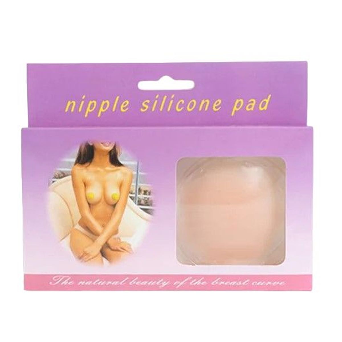 GENERICO - 4 Niples de silicona Cubre pezones color piel