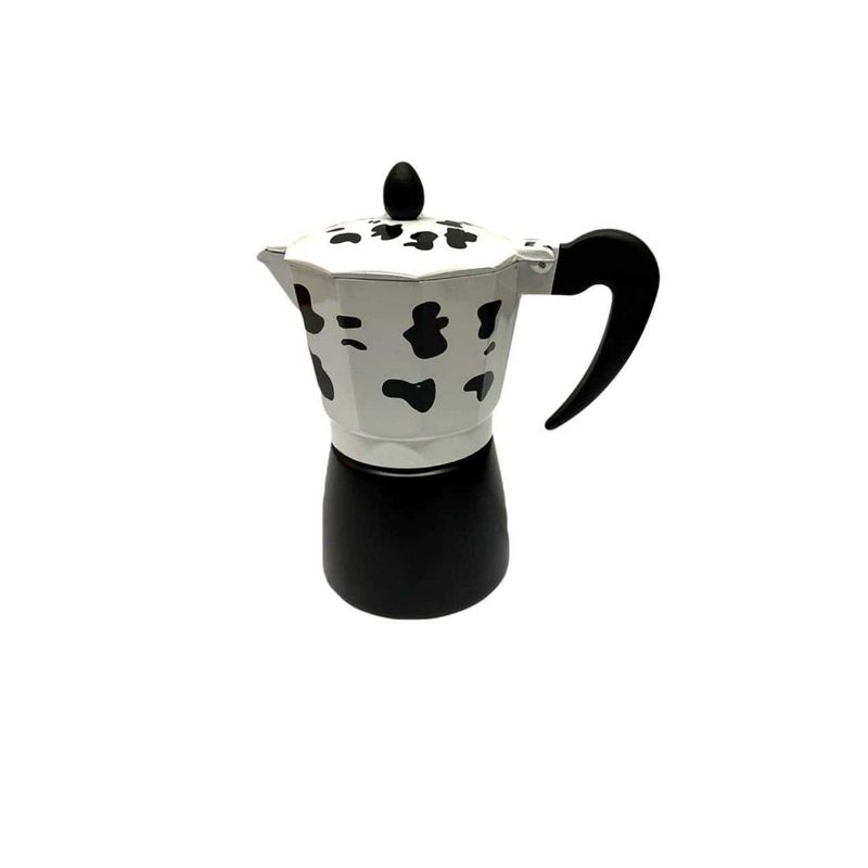 GENERICO - Cafetera Modelo Italiana 6 Tazas con Diseño