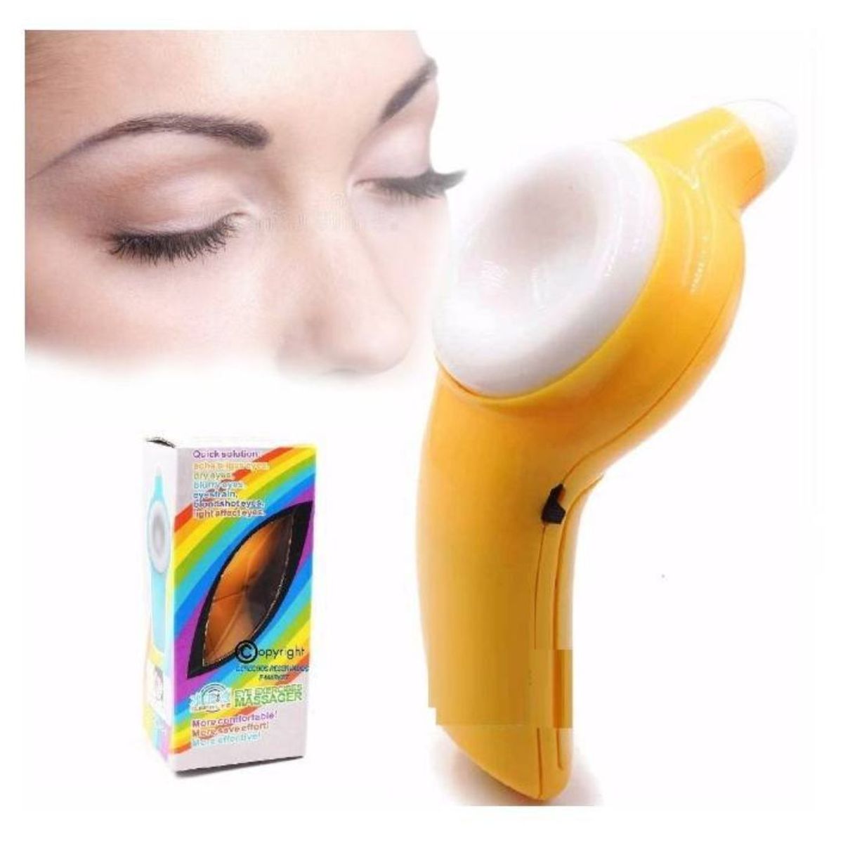 GENERICO - Masajeador Anti-Arrugas Ojeras Relajante de Ojos