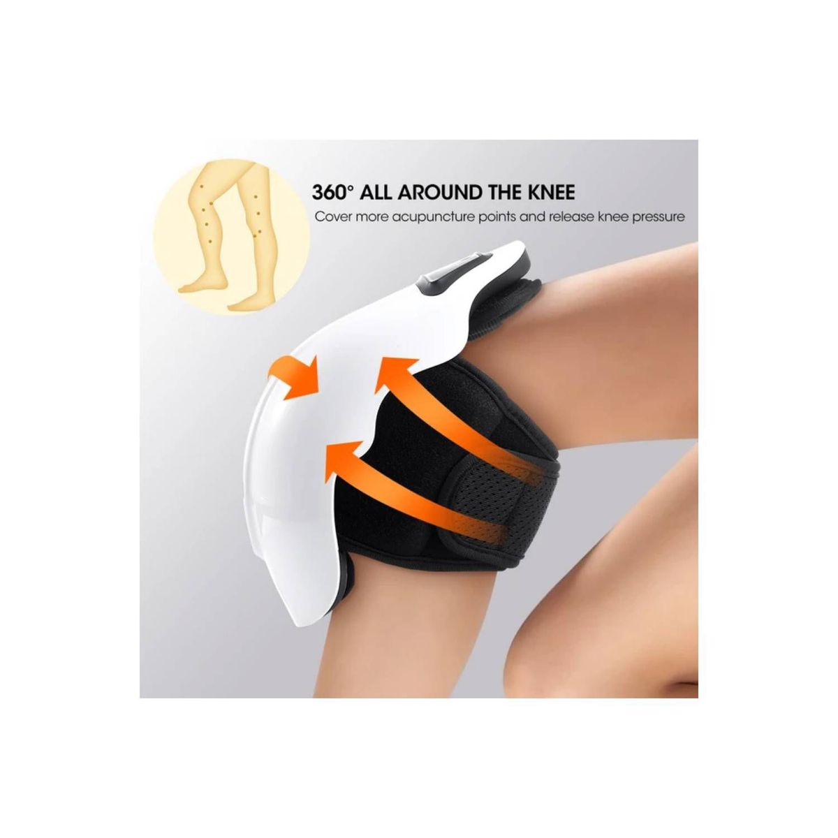 GENERICO - Masajeador de Rodilla para Fisioterapia con Calefacción Terapia Láser