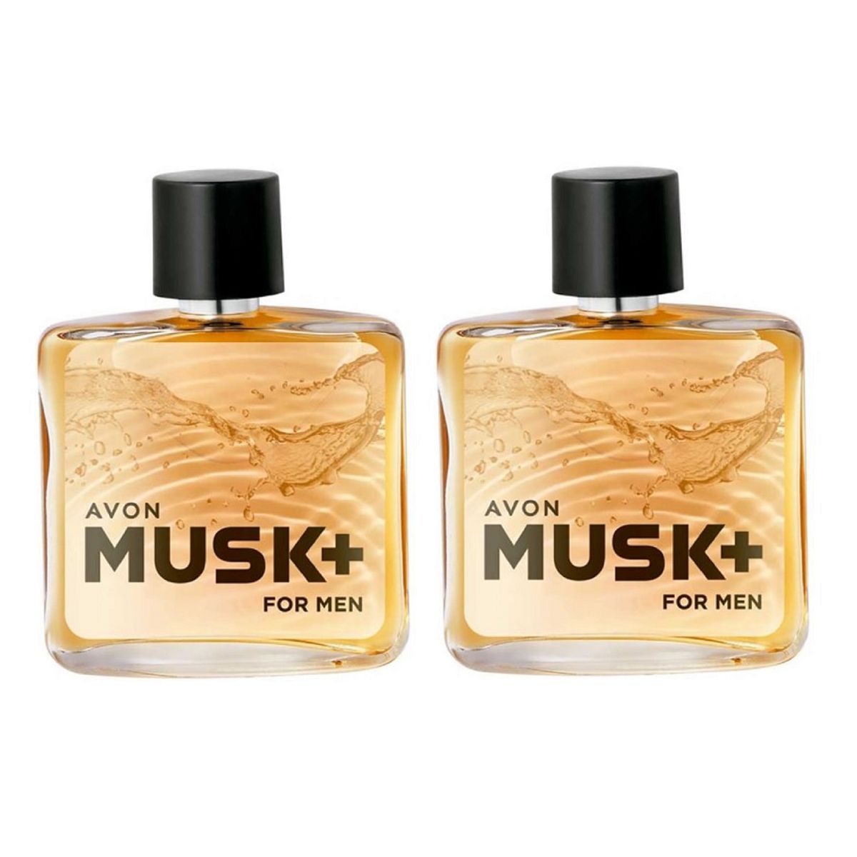AVON - Avon - Musk For Men Eau de Toilette 75ml x 2und
