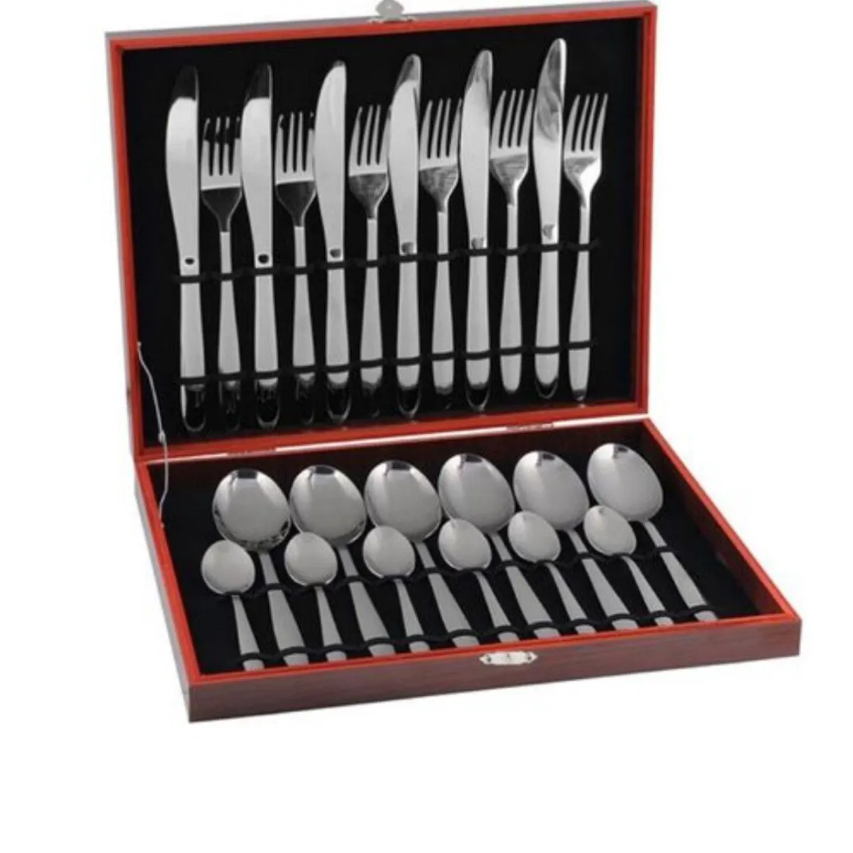 FACUSA - Juego de Cubiertos de 24 Piezas Facusa