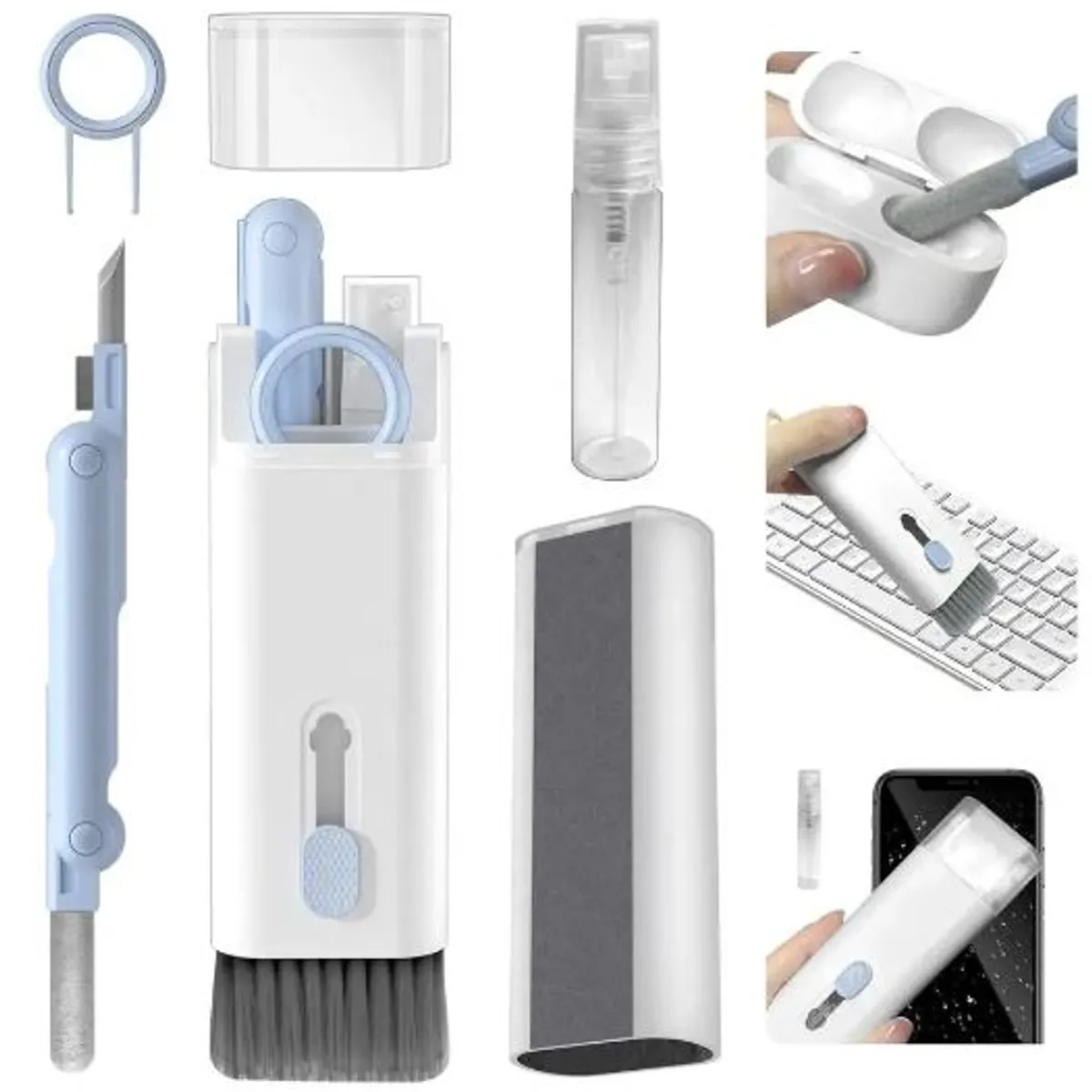 GENERICO - Kit de Limpieza para Laptop 7 en 1