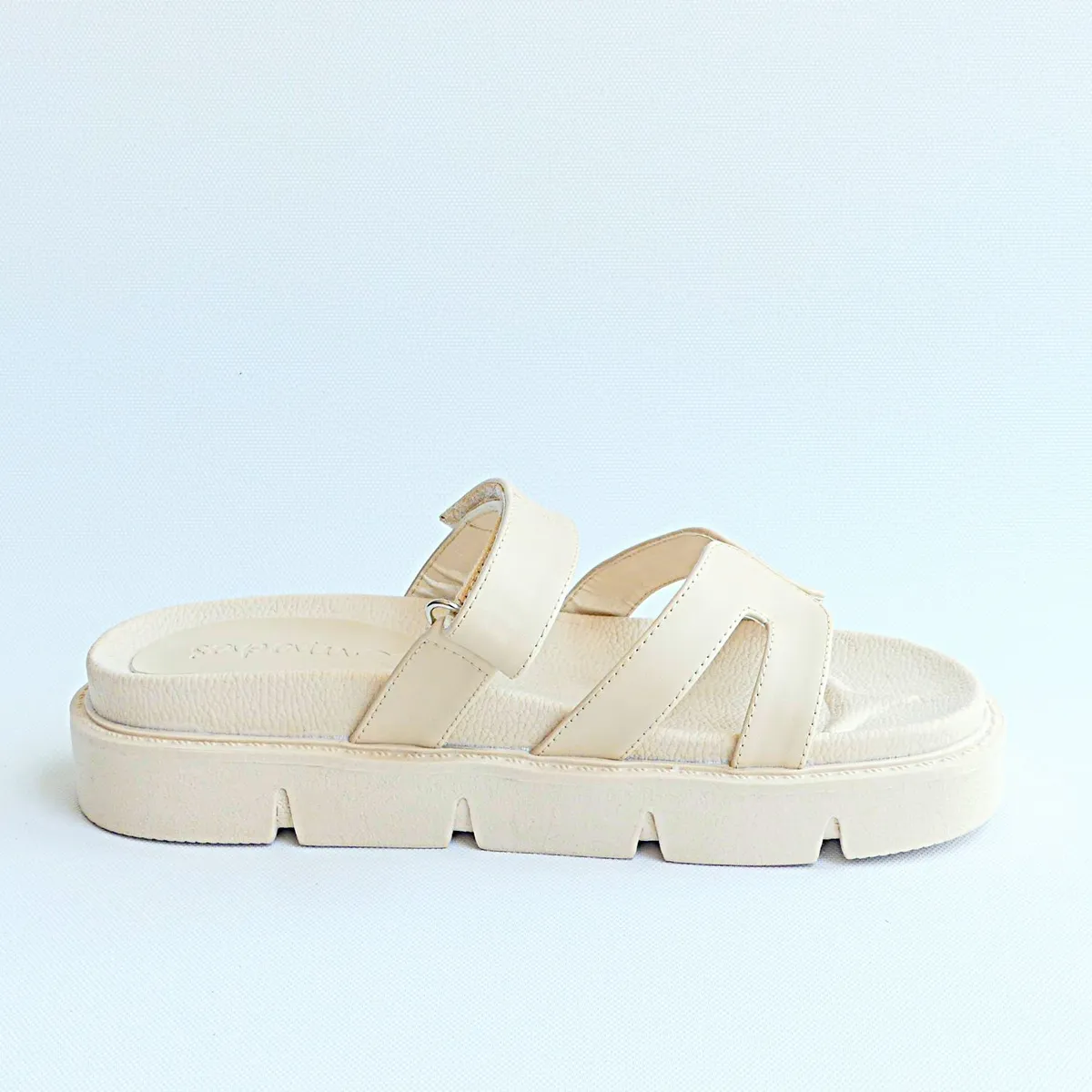 SAPATU - Sandalias Casuales Mujer H Noemi Blanco Hueso