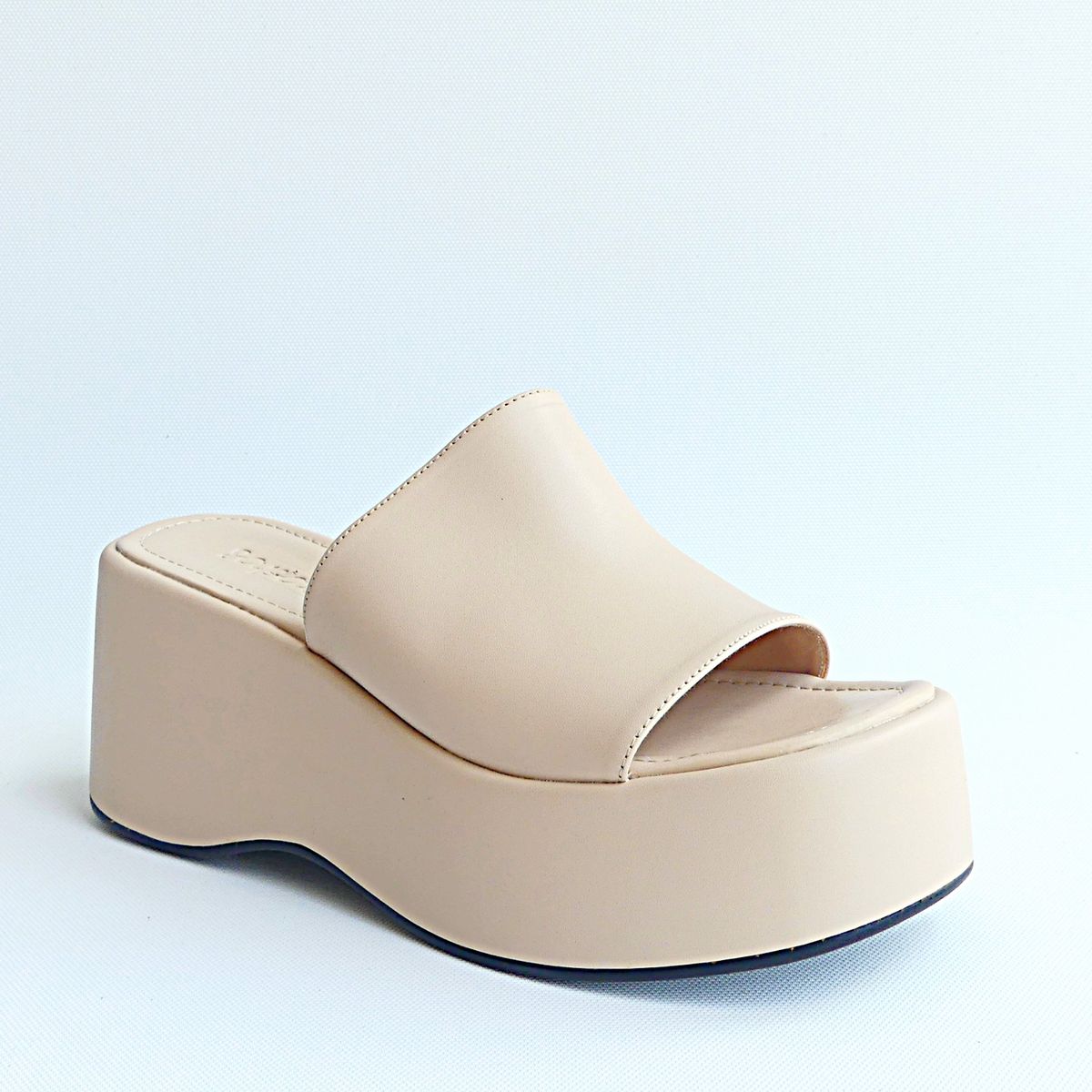 SAPATU - Sandalias Beige Mujer Plataforma Valeria