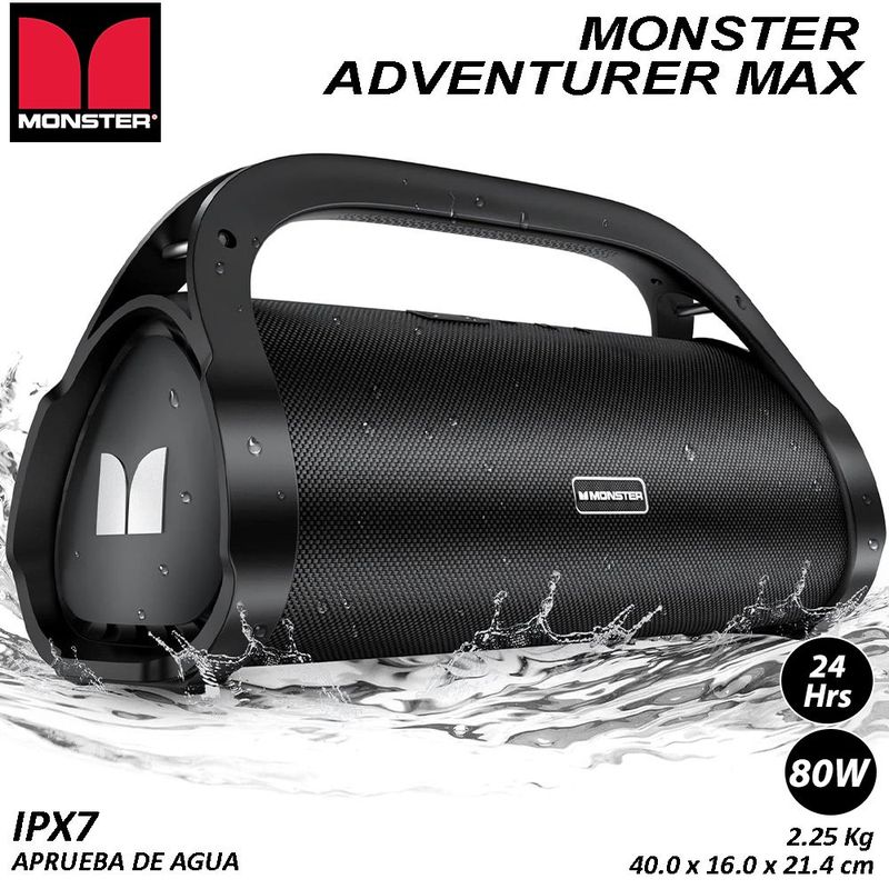 MONSTER AUDIO - Monster Adventurer - Silver mejor que Tribit Tronsmart