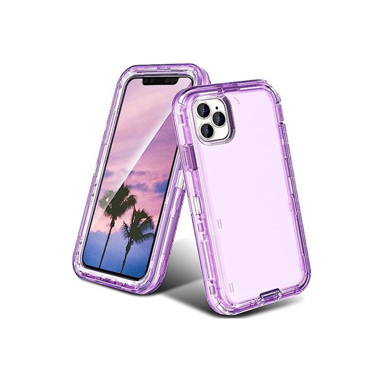 GENERICO - Case Adventure Drop Antishock Para Iphone 14 Pro Max - Lila