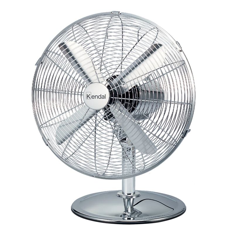 KENDAL - Ventilador Sobremesa 16 Pulgadas ZF1616D-II Metalico