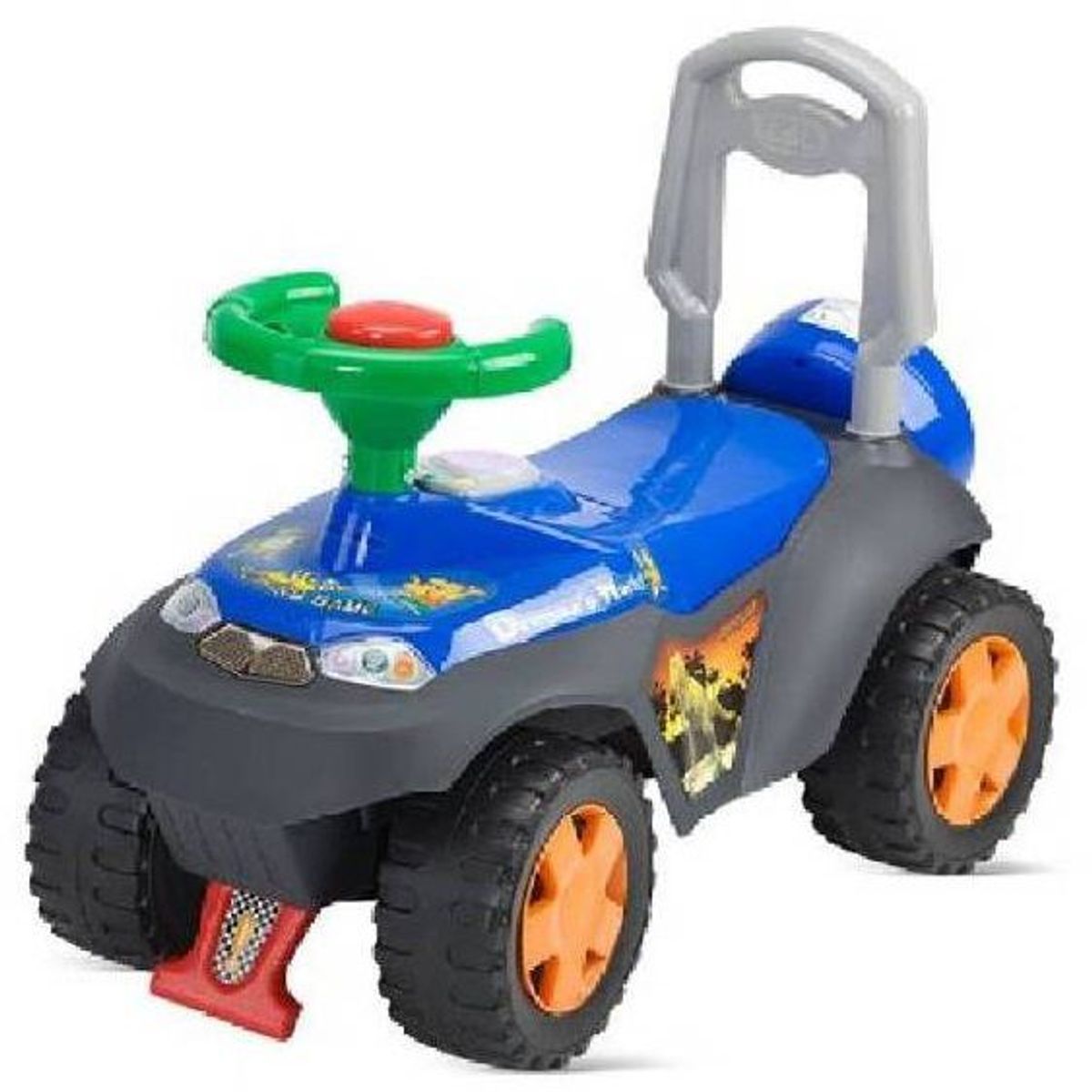 GENERICO - Buggy Correpasillos Diseño Dino Azul