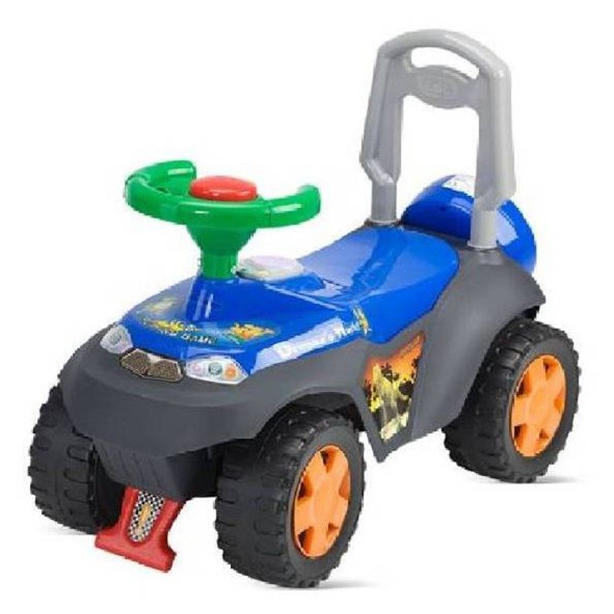 GENERICO - Buggy Correpasillos Diseño Dino Azul