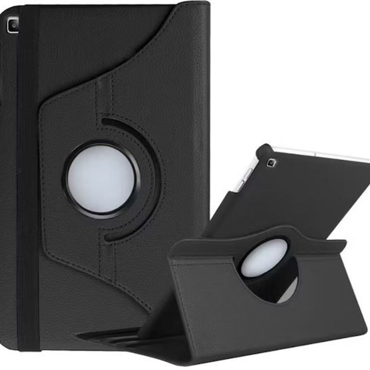FUNDAANTIGOLPES - Funda Giratoria 360° para Samsung Galaxy Tab T510 - Negro