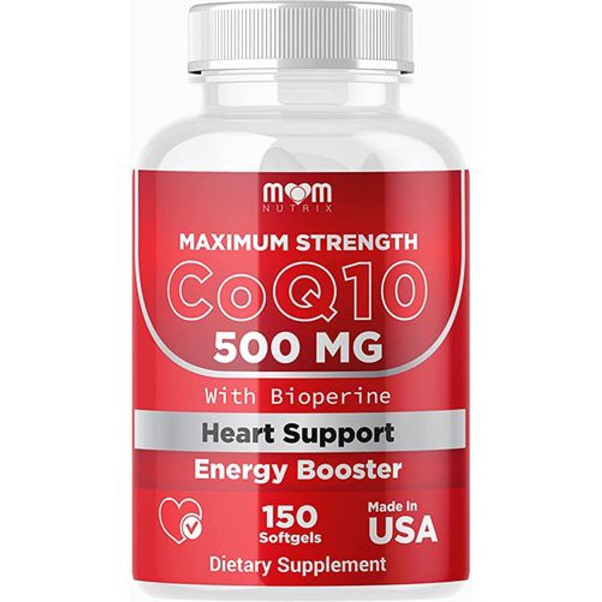 GENERICO - Mom Nutrix Maximum Strenght Coq 10 500mg 150 Softgels