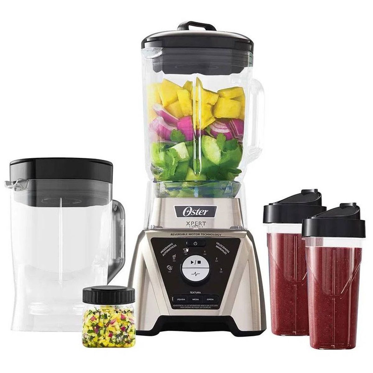 OSTER - Licuadora Xpert Oster + Accesorios con control textura BLST3B CAG 053