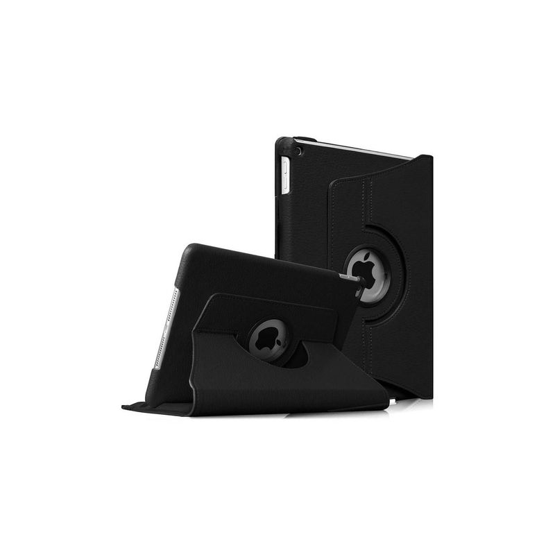 FUNDAANTIGOLPES - Funda Giratoria 360° para iPad 9.7 - Negro