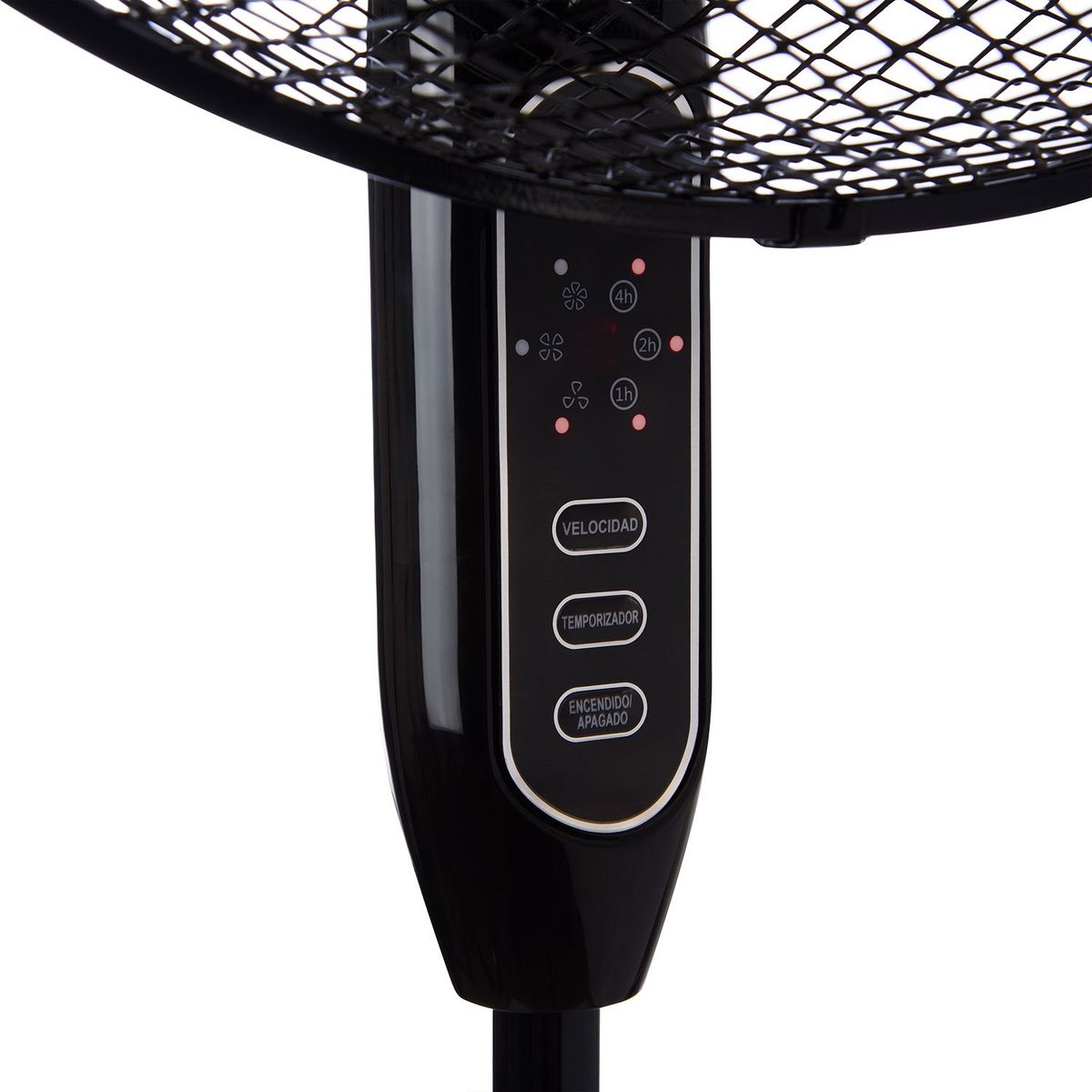 KENDAL - Ventilador Pedestal 16 Pulgadas KFR-16P Negro Con control remoto