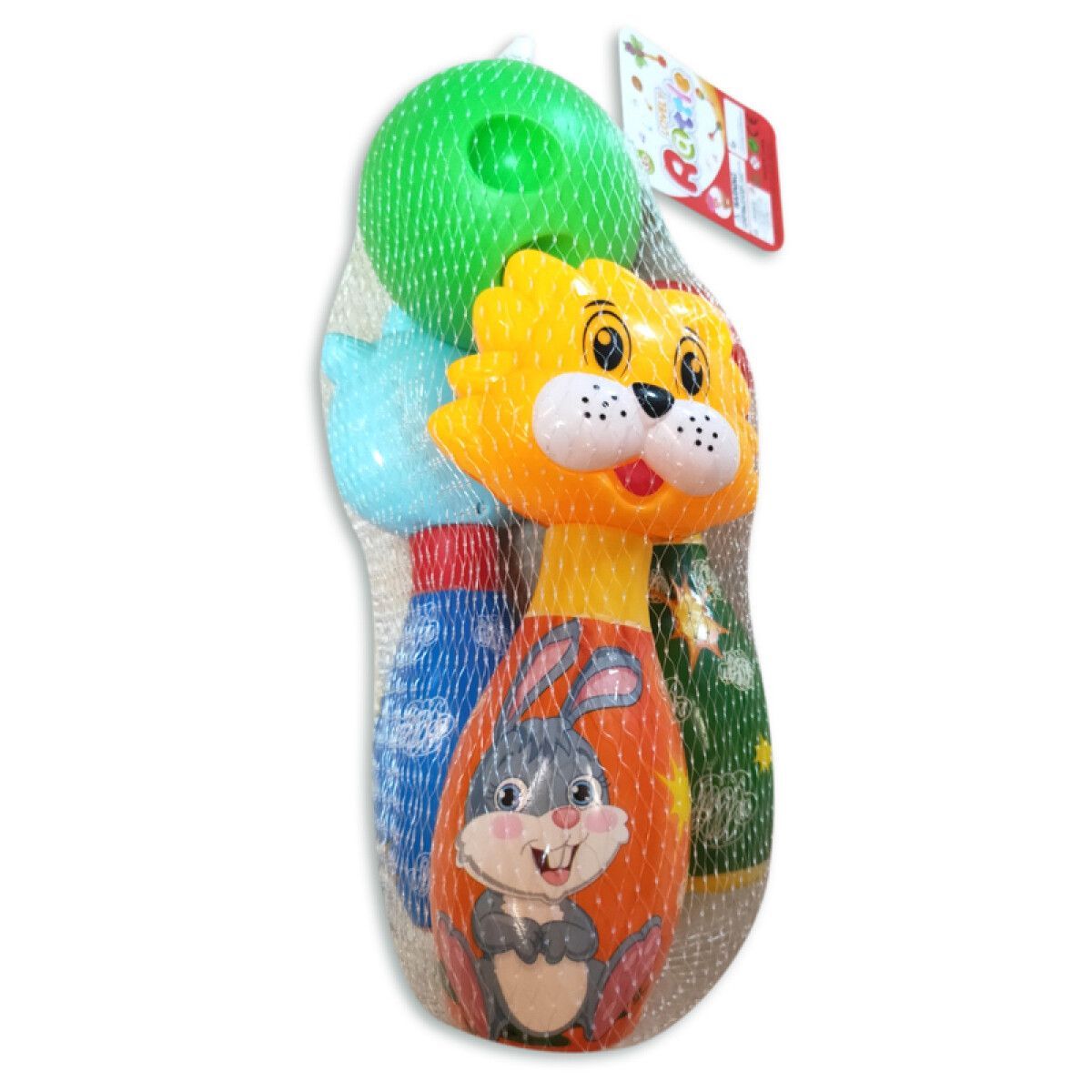 GENERICO - Juego Didáctico Bowling De Animales