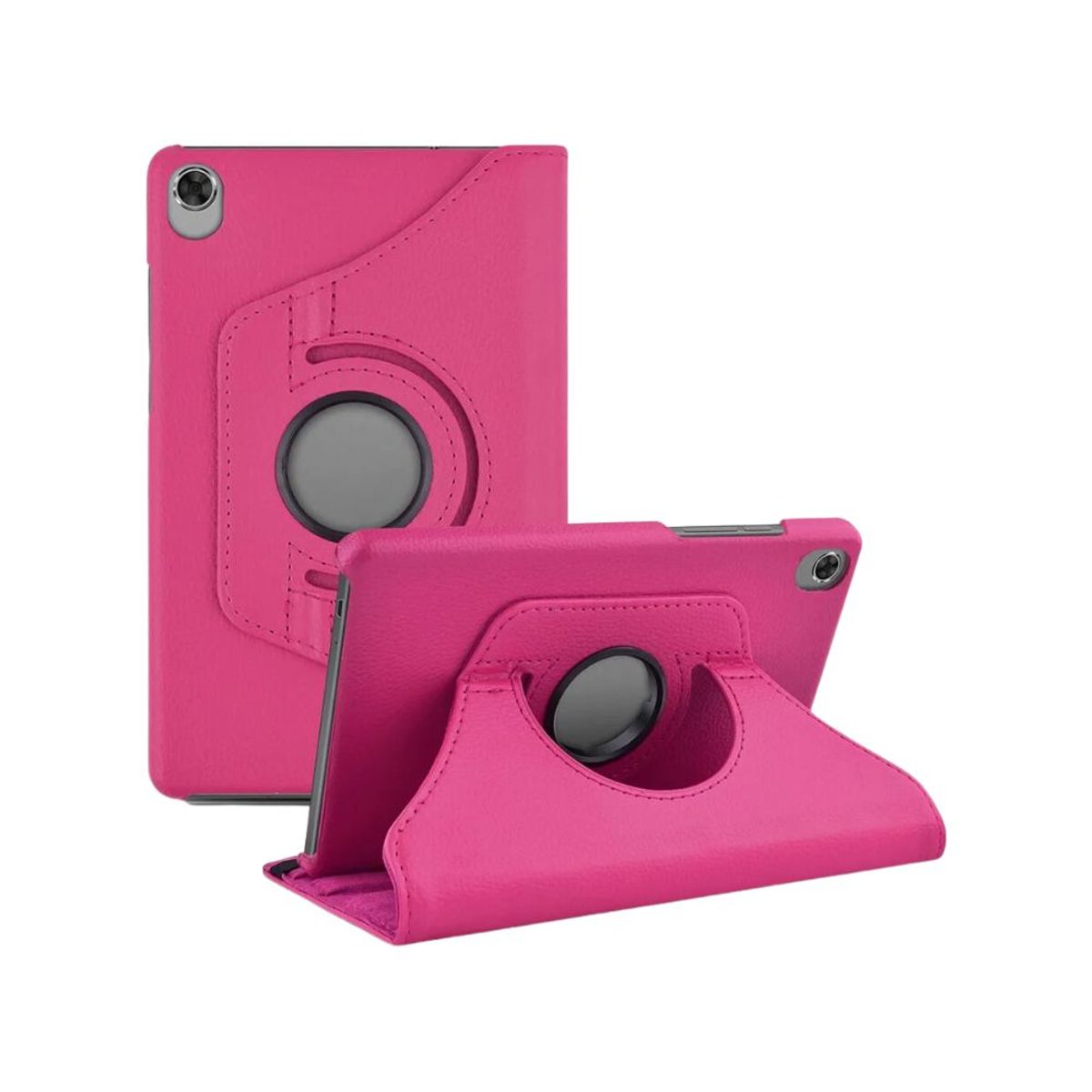 FUNDAANTIGOLPES - Funda Giratoria 360° para Lenovo Tab M8 - Fucsia