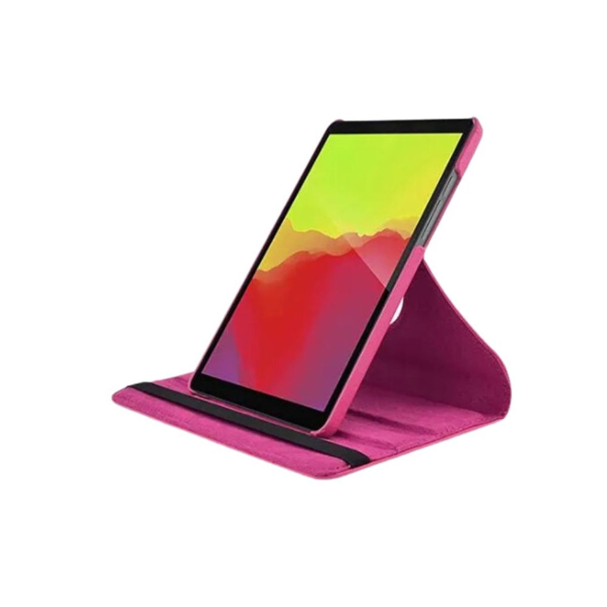 FUNDAANTIGOLPES - Funda Giratoria 360° para Lenovo Tab M8 - Fucsia