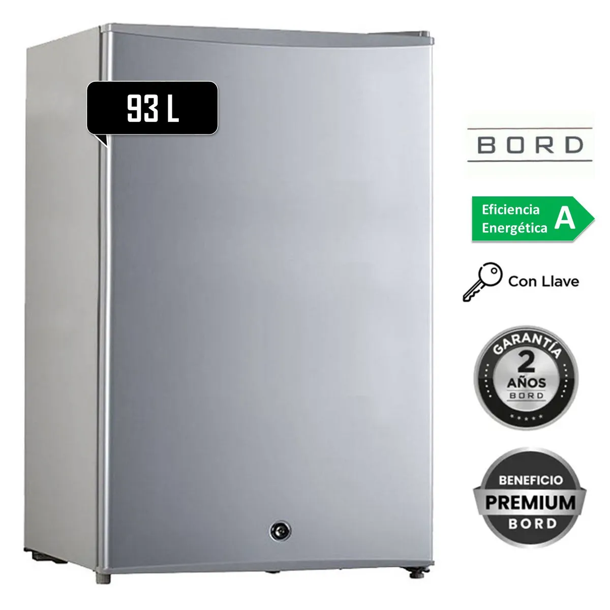 BORD - Frigobar Bord 93L Mi120S-M Silver