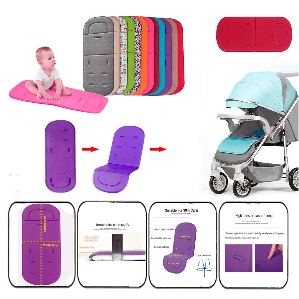 GENERICO - Asiento de Coche Ovalada