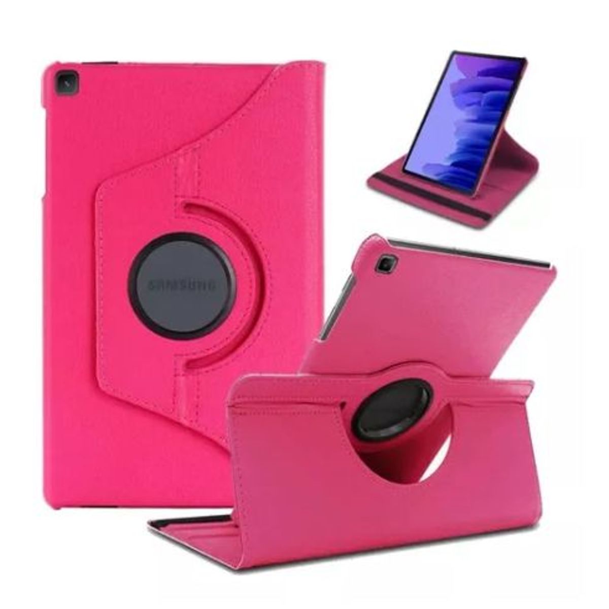 GENERICO - Funda Giratoria Fucsia para tablet Samsung Galaxy A7 2022 10.4 pulg.