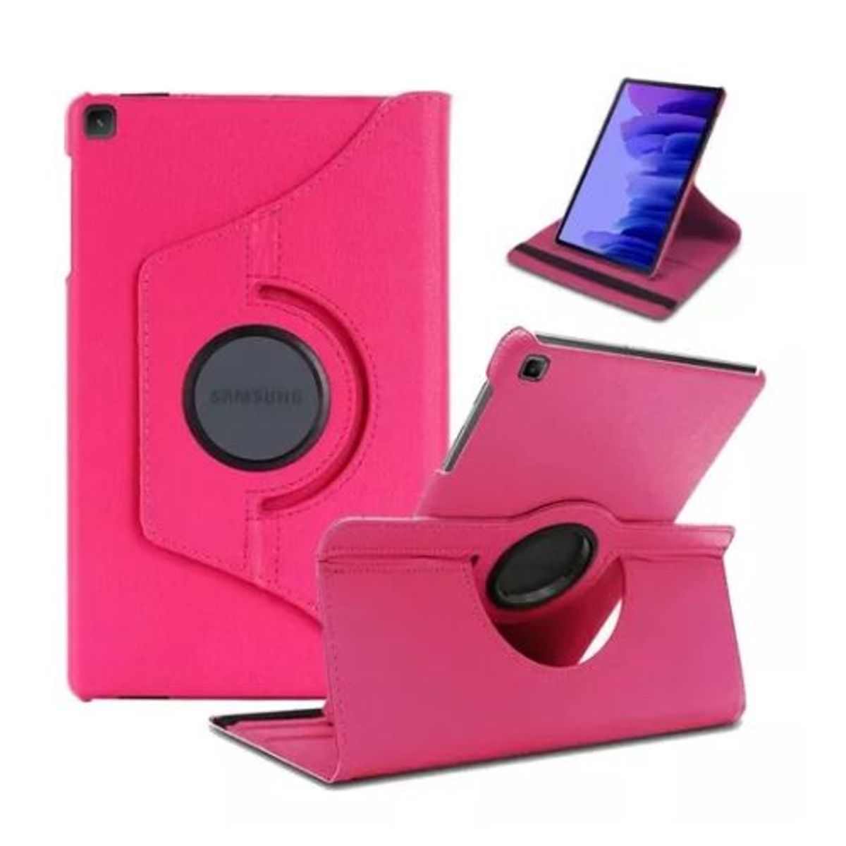 GENERICO - Funda Giratoria Fucsia para tablet Samsung Galaxy A7 2022 10.4 pulg.