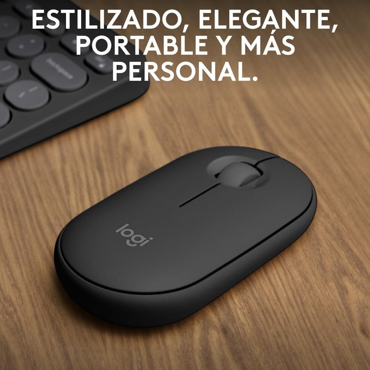 LOGITECH - Logitech - Mouse Pebble 2 M350S Bluetooth - Grafito