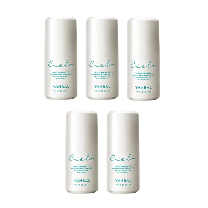 UNIQUE - Unique - Cielo Desodorante Antitranspirante roll on x 5und