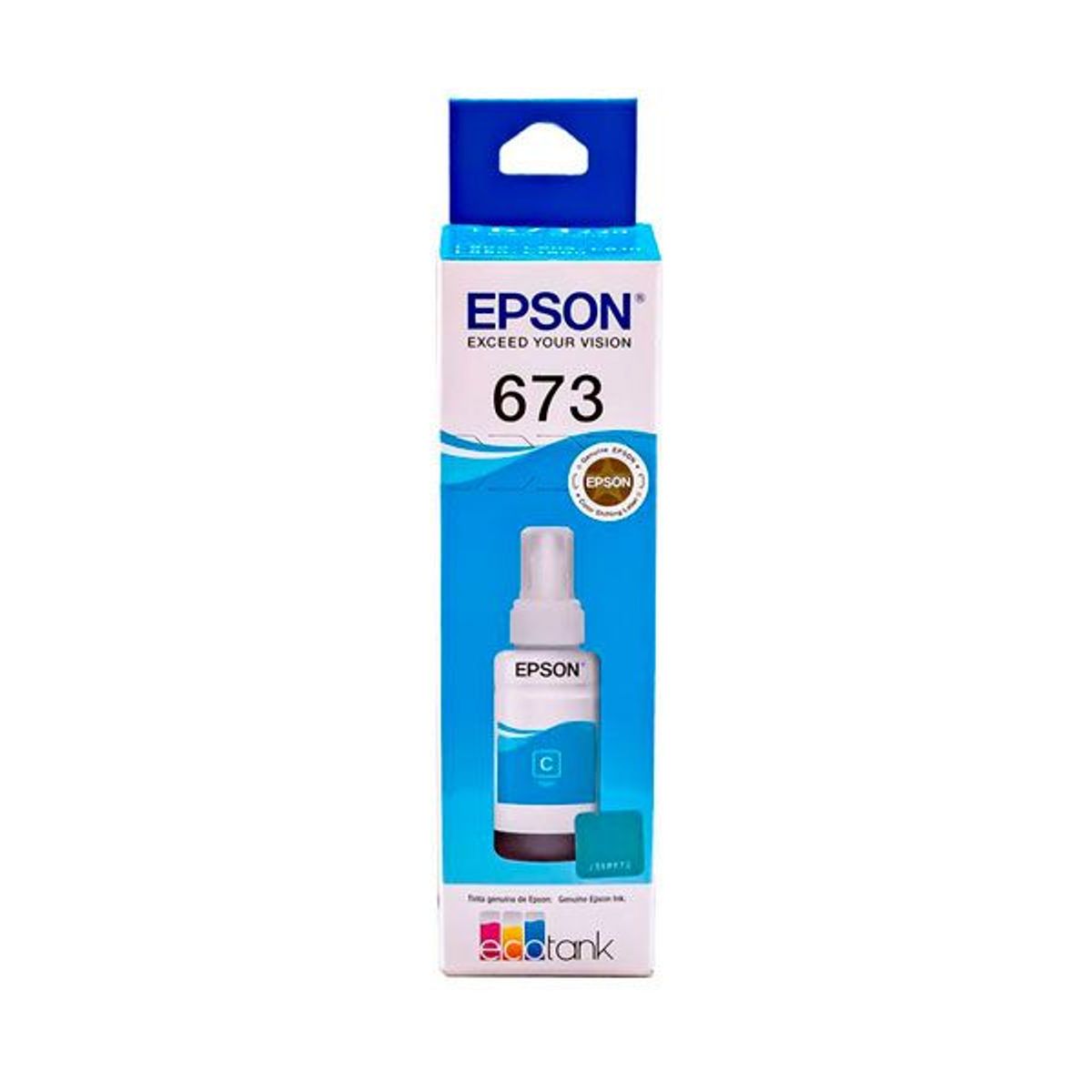 EPSON - Botella de Tinta EPSON T673 Cian