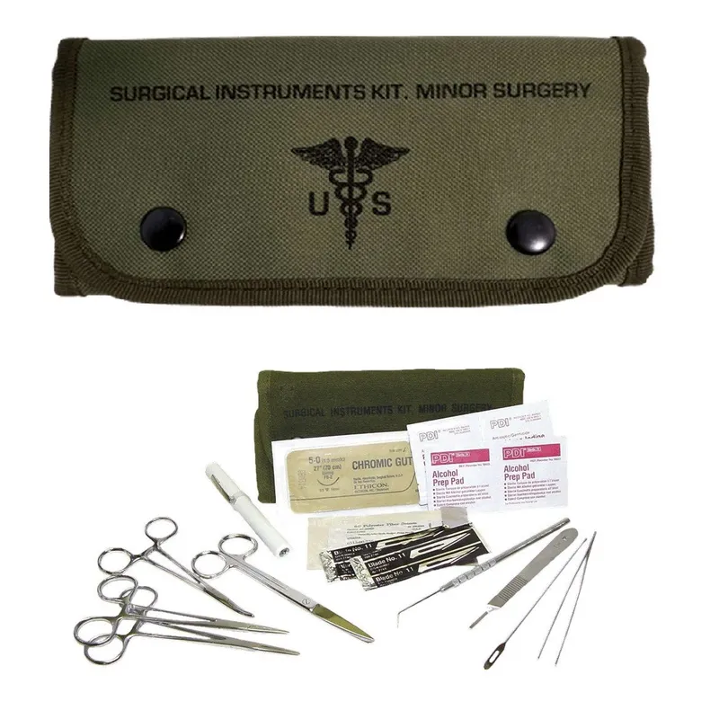 GENERICO - KIT DE CIRUGIA MENOR INSTRUMENTOS QUIRURJICOS IFAK