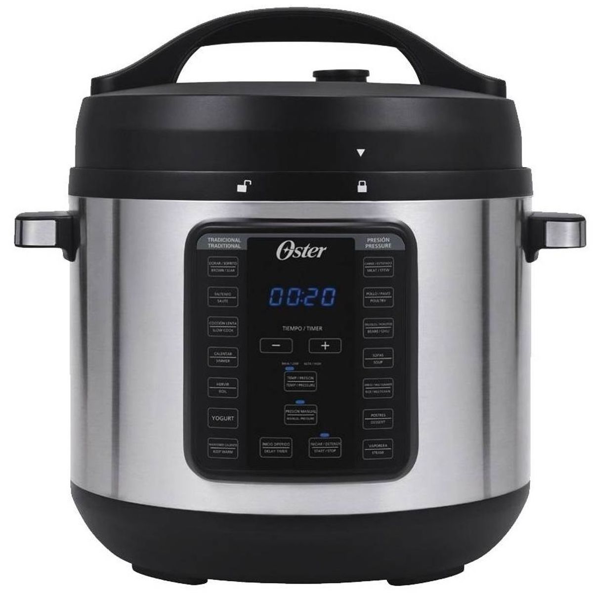 OSTER - Multiolla Turbo Oster DiamondForce 14 Funciones 5.7L CKSTPCECT57DF