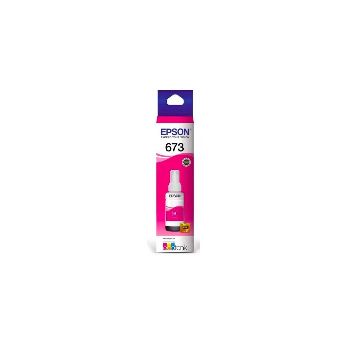 EPSON - Botella de Tinta EPSON T673 Magenta