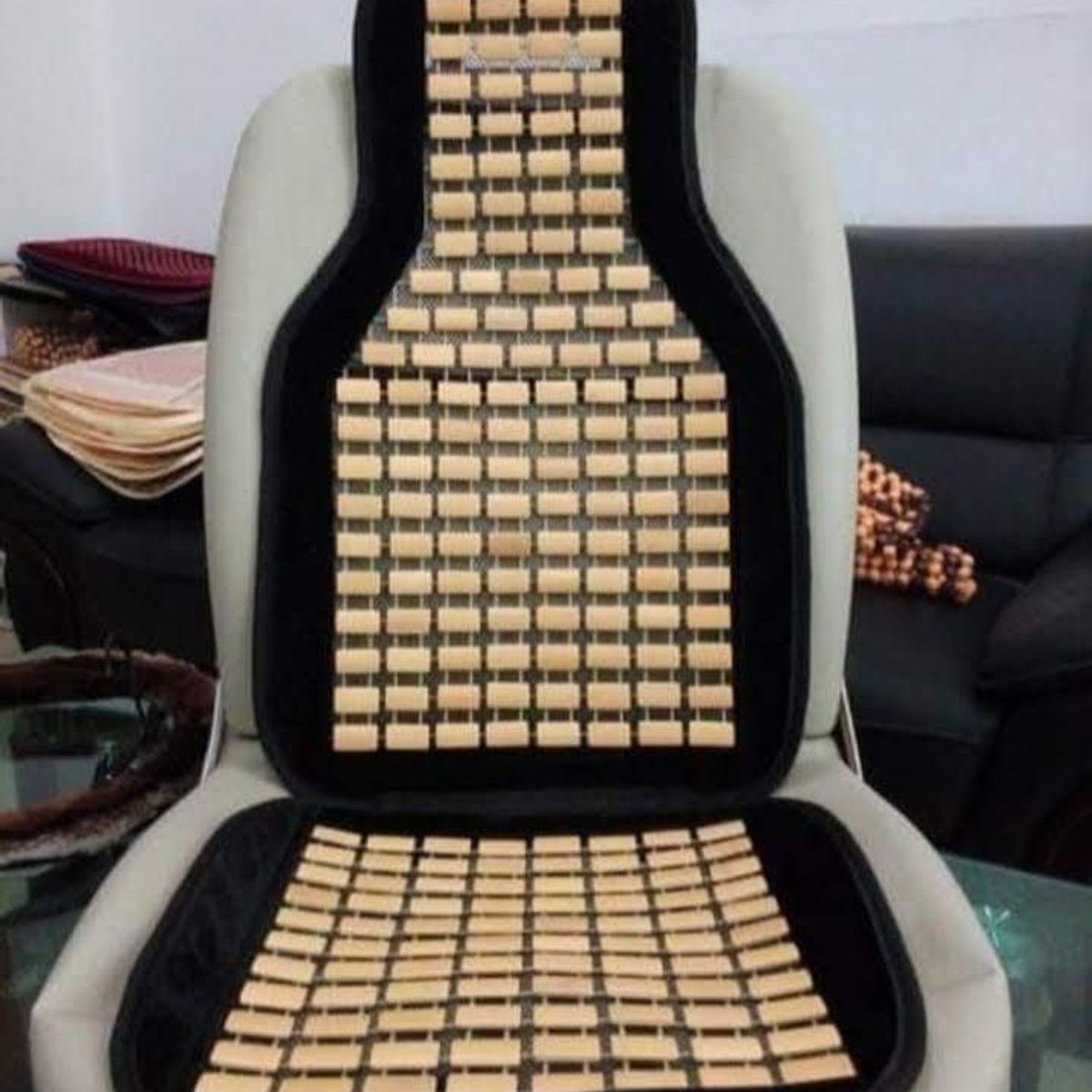 GENERICO - CUBRE ASIENTO DE BAMBU