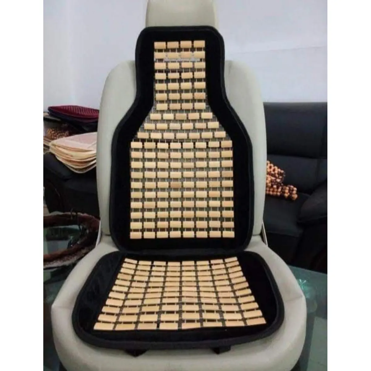 GENERICO - CUBRE ASIENTO DE BAMBU