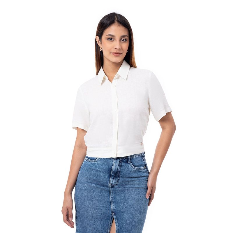 PIONIER - Blusas Lino Mujer Lizzye Pionier