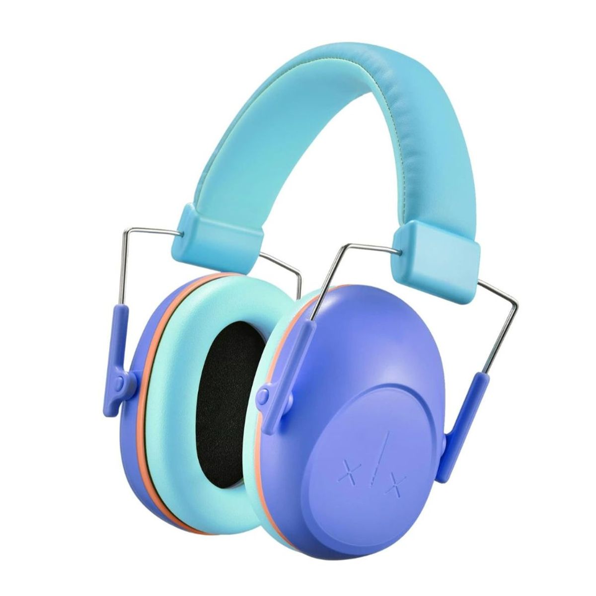 GENERICO - Audífonos Antiruido Orejeras para Niños 3-15 años Reducción de Ruido 28dB Lila Celeste  - ONH
