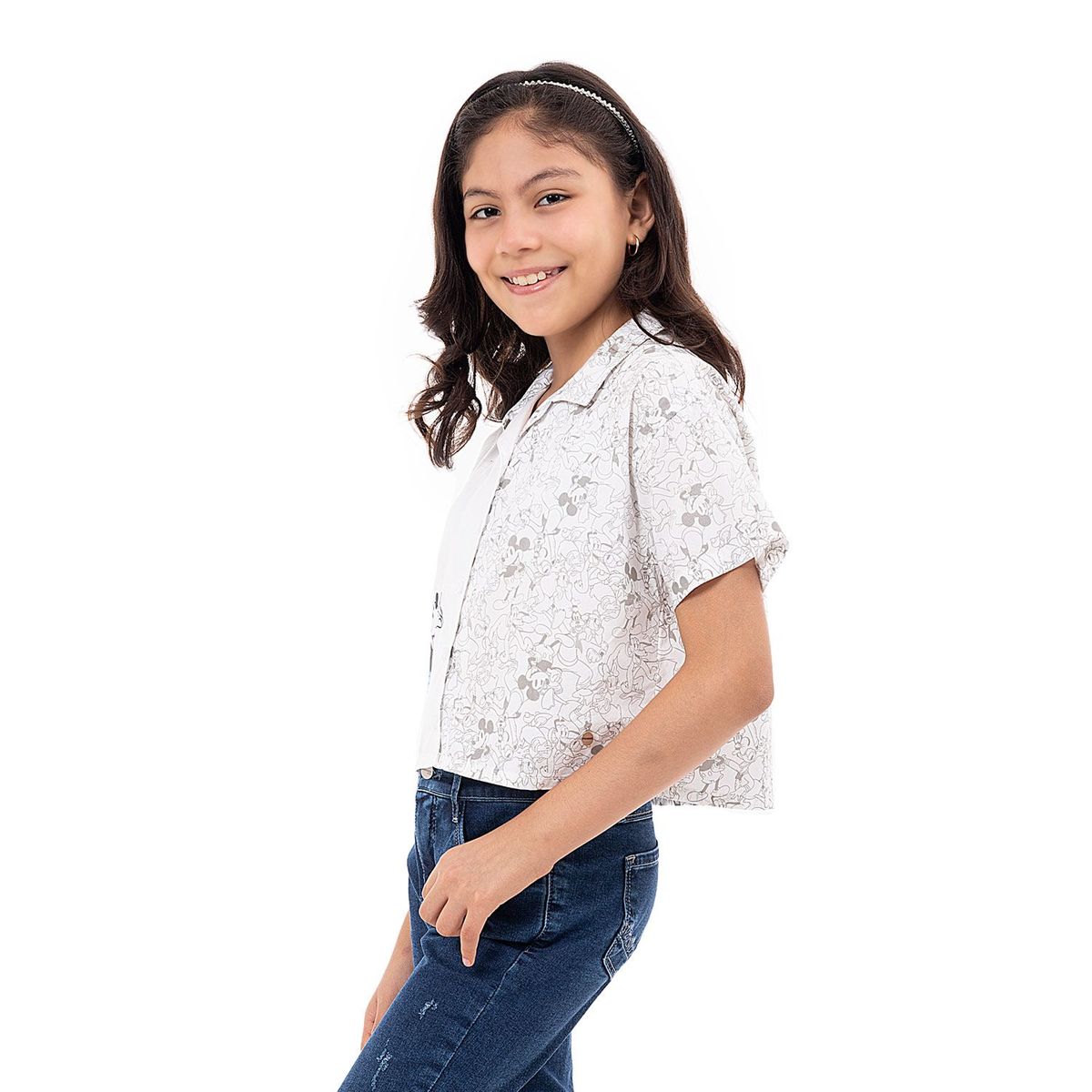 PIONIER - Blusas Moda Tafeta Niña Rada-Minnie