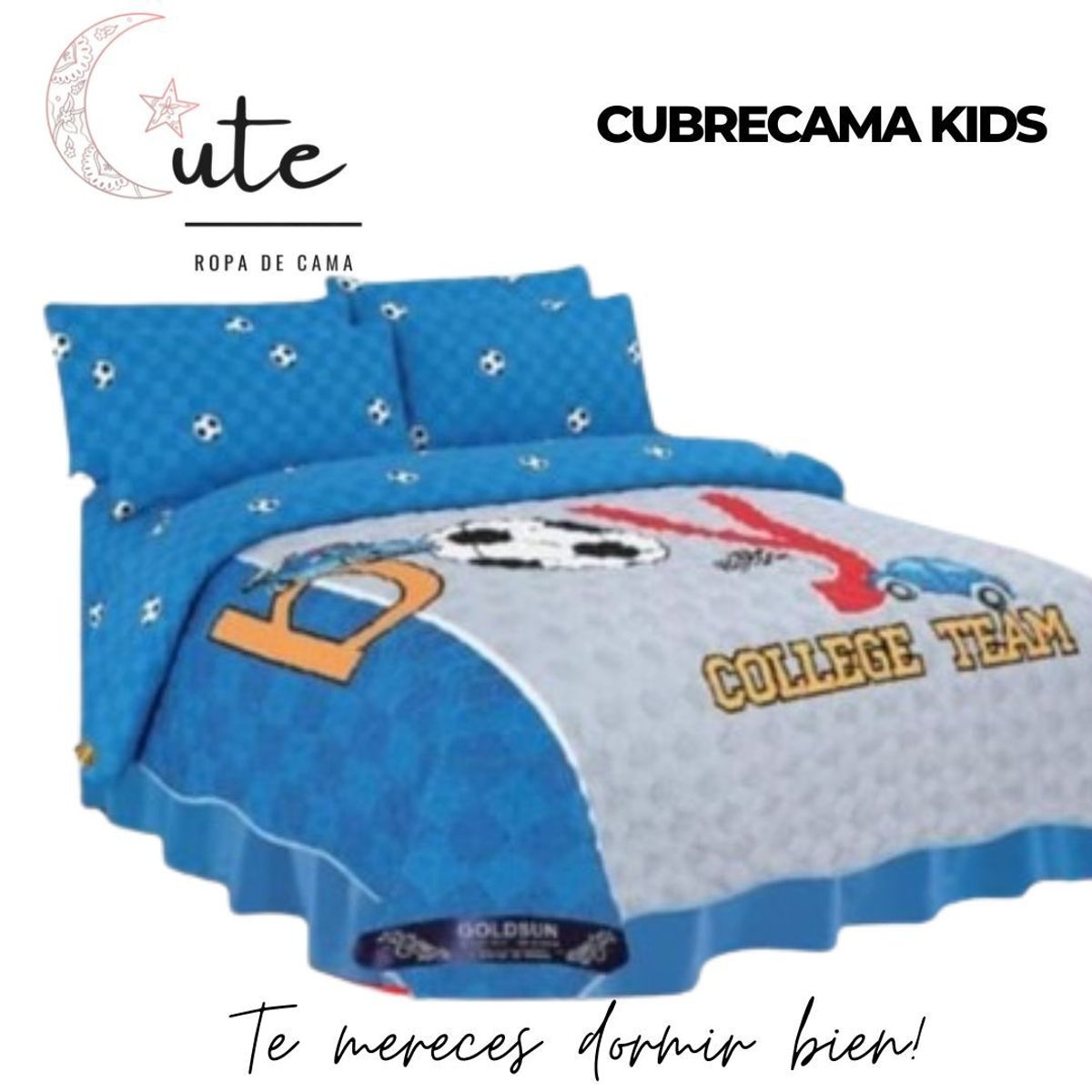 GOLDSUN - CUBRECAMA KIDS 1.5 PLZ
