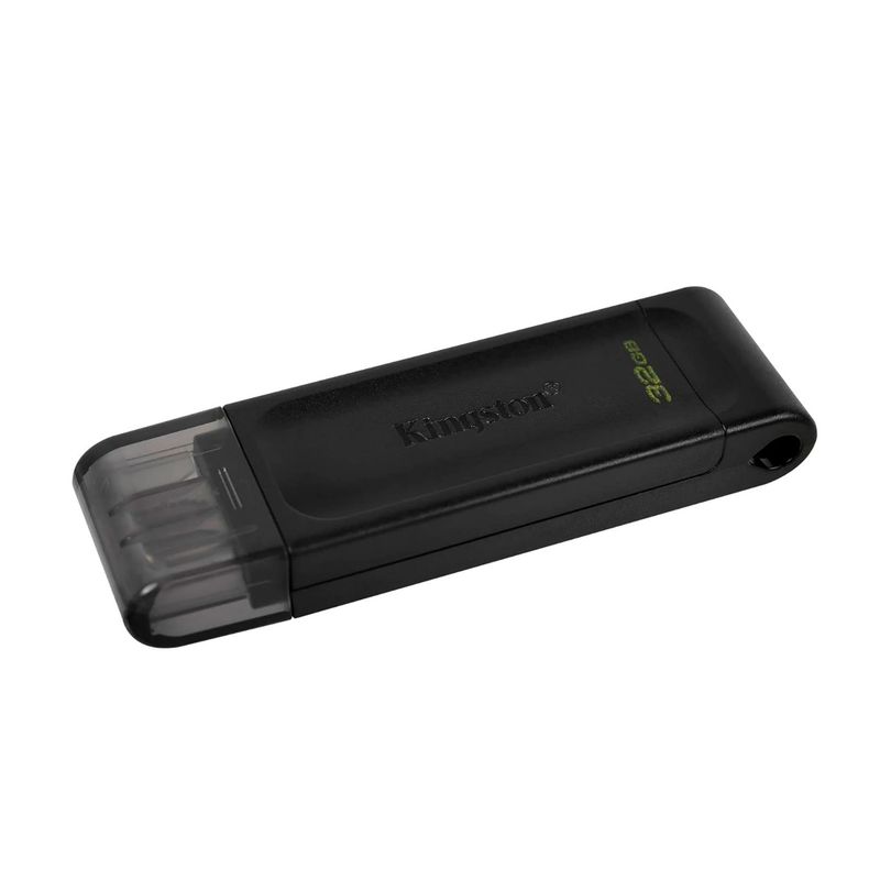 KINGSTON - MEMORIA USB KINGSTON 32GB DATATRAVELER DT70 TYPE-C 3.2 P/N: DT70/32GB