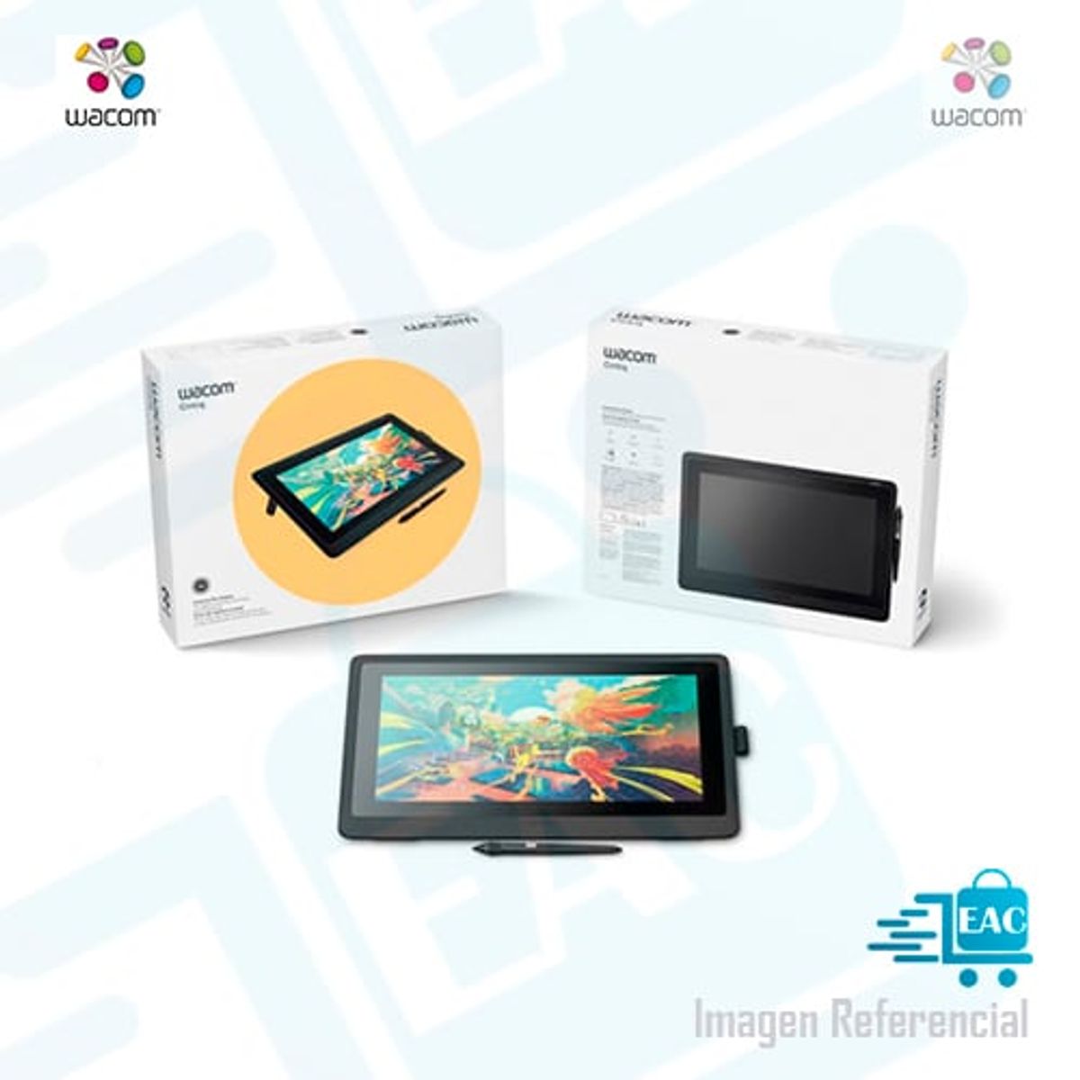 WACOM - TABLETA GRAFICA WACOM CINTIQ 22" FULL HD INALAMBRICO P/N: DTK2260K0A