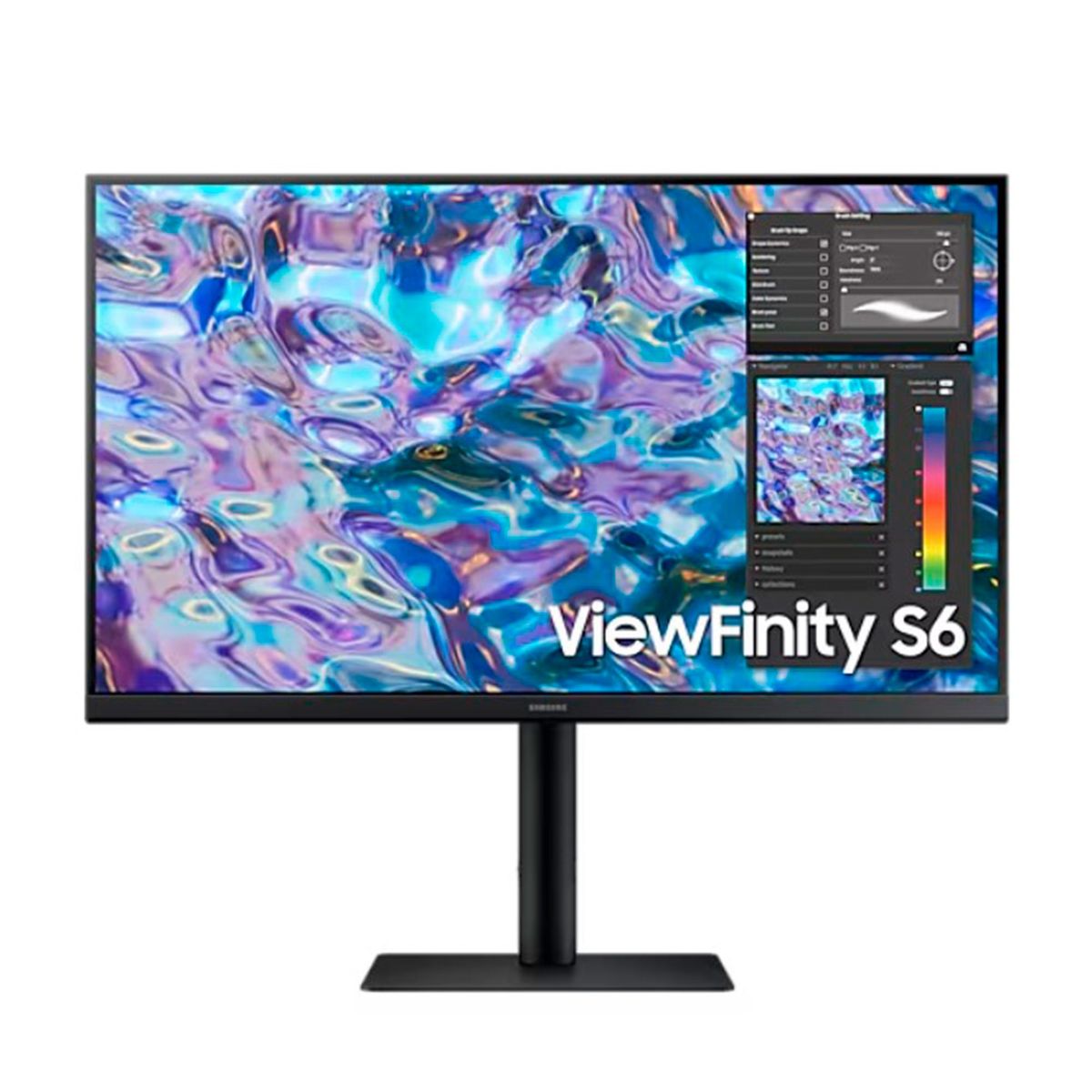 SAMSUNG - MONITOR SAMSUNG VIEWFINITY S6 27" LED QHD P/N: LS27B610EQNXZA