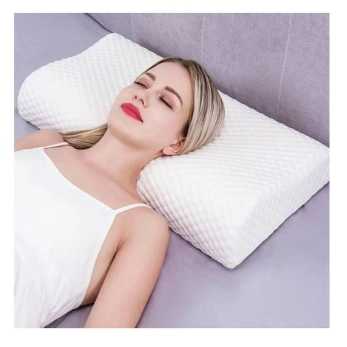 OEM - Almohada con Memoria Ergomonica Ortopedica Viscoelastica Evita Dolor