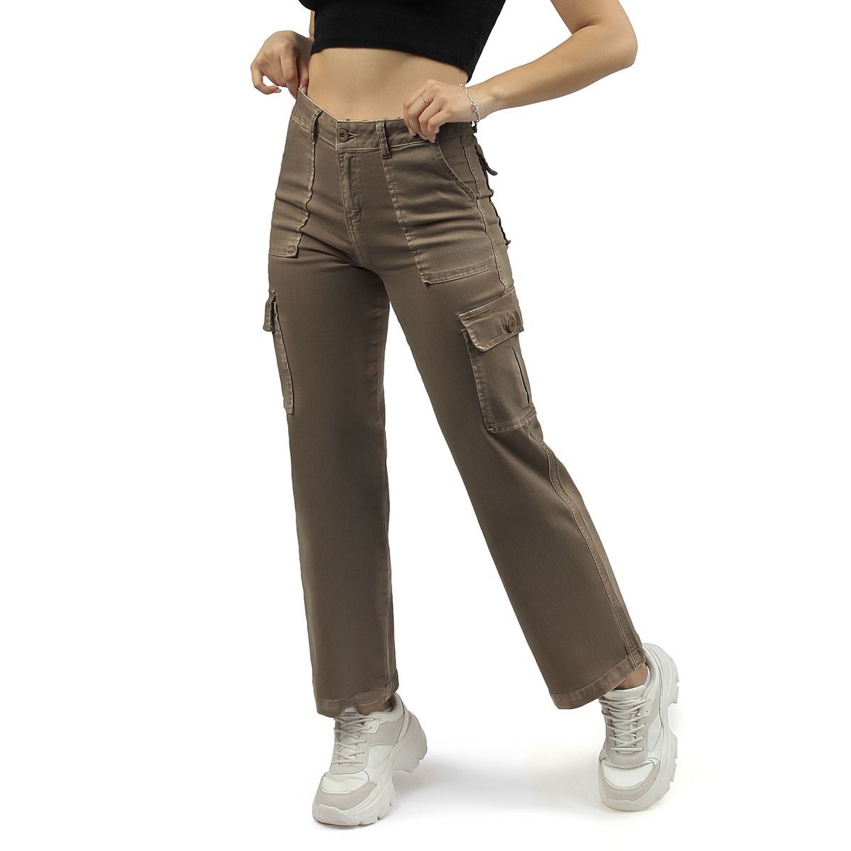 COTTON'S JEANS - PANTALÓN PALAZZO EMILIA REGULAR